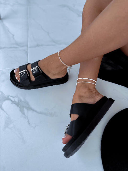 Slippers "JASMINE 462" - black